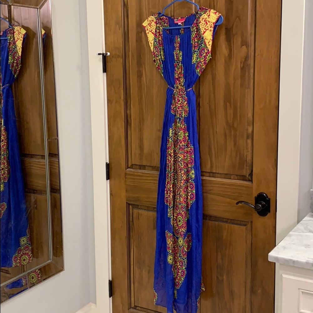Anthropologie size 2 blue dress